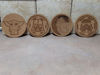 Picture of 4 Pack 4 inch (101mm) Round Cork Premium Coasters